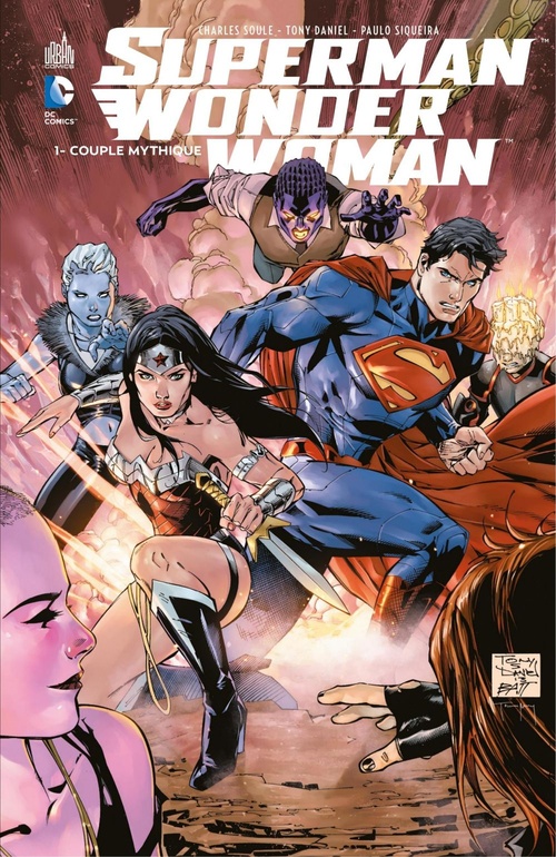 ebook cover of Superman/Wonder Woman - Tome 1 -  Couple mythique, by Charles Soule, Tony Daniel