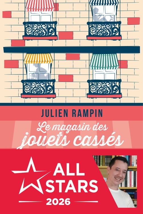 ebook cover of Le magasin des jouets cassés, by Julien Rampin