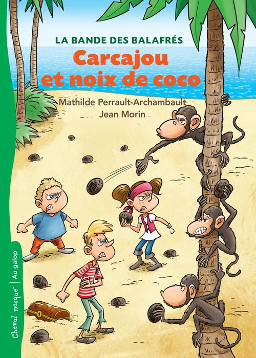 ebook cover of Carcajou et noix de coco, by Perrault-Archambault
