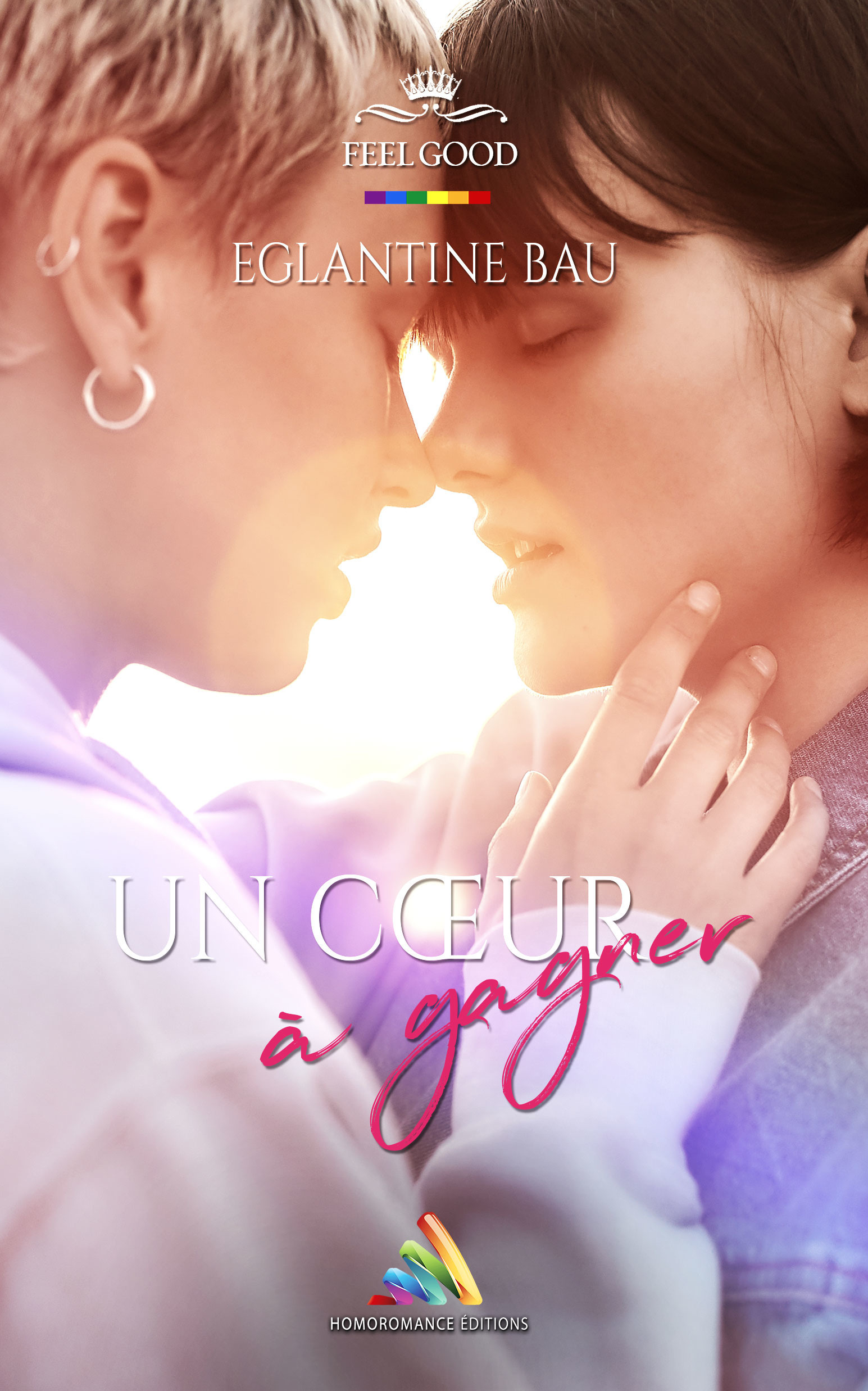 Couverture ebook de Un coeur à gagner | Livre lesbien, roman lesbien, de Eglantine Bau