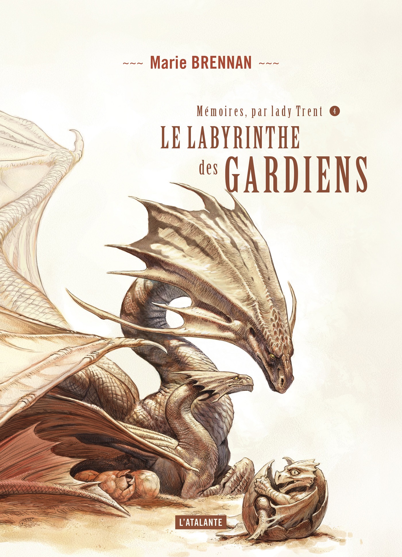 ebook cover of Le labyrinthe des gardiens, by Marie Brennan