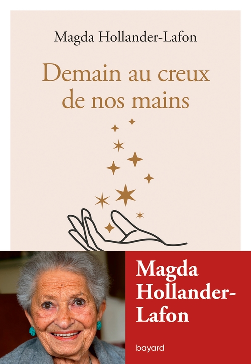 Couverture ebook de Demain au creux de nos mains, de Magda Hollander-Lafon