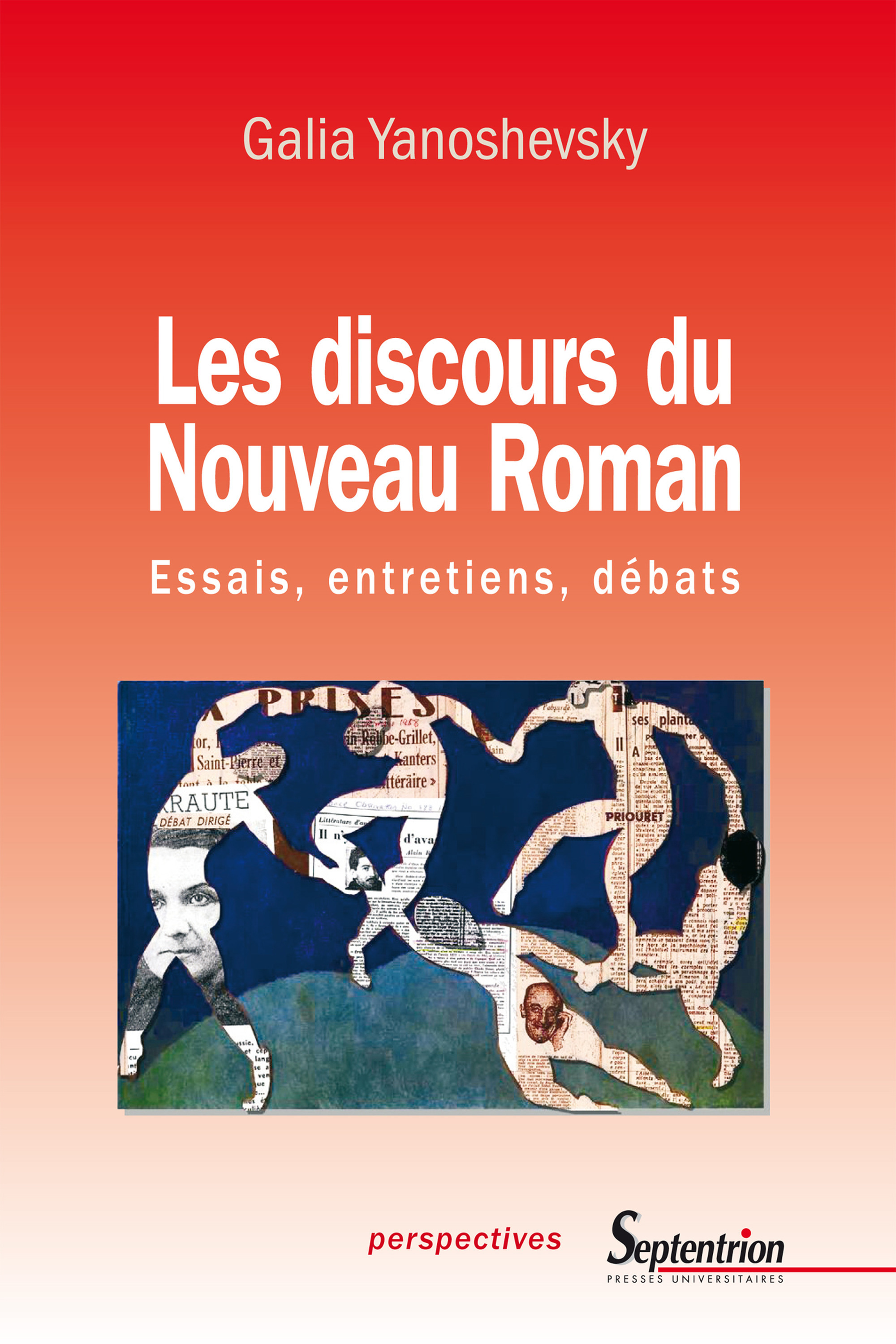ebook cover of Les discours du Nouveau Roman, by Pu Septentrion