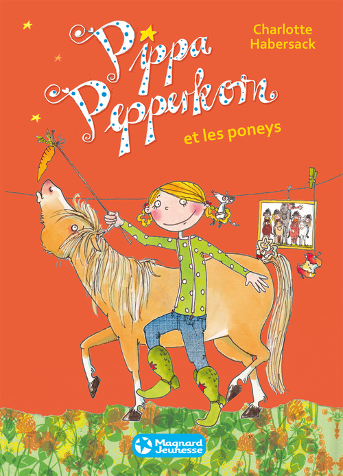 Couverture ebook de Pippa Pepperkorn et les poneys (5), de Charlotte Habersack, Mélanie Garanin