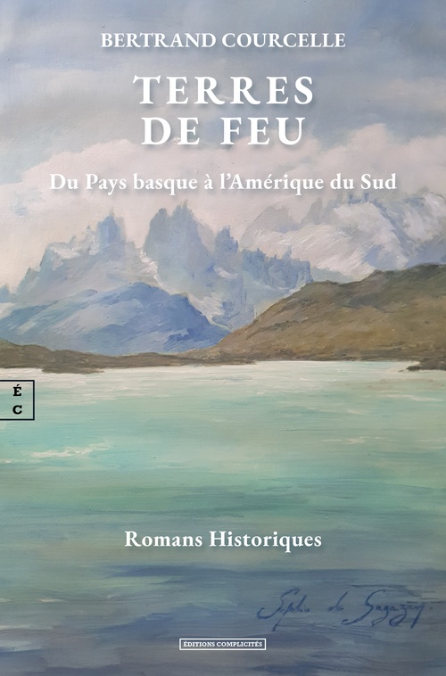 ebook cover of Terres de feu, by Bertrand Courcelle