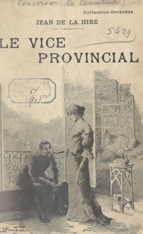 ebook cover of Le vice provincial, by Jean De La Hire
