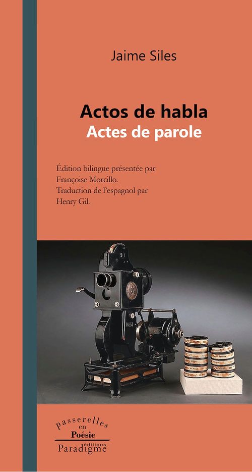 Couverture ebook de Actos de habla - Actes de paroles, de Jaime Siles