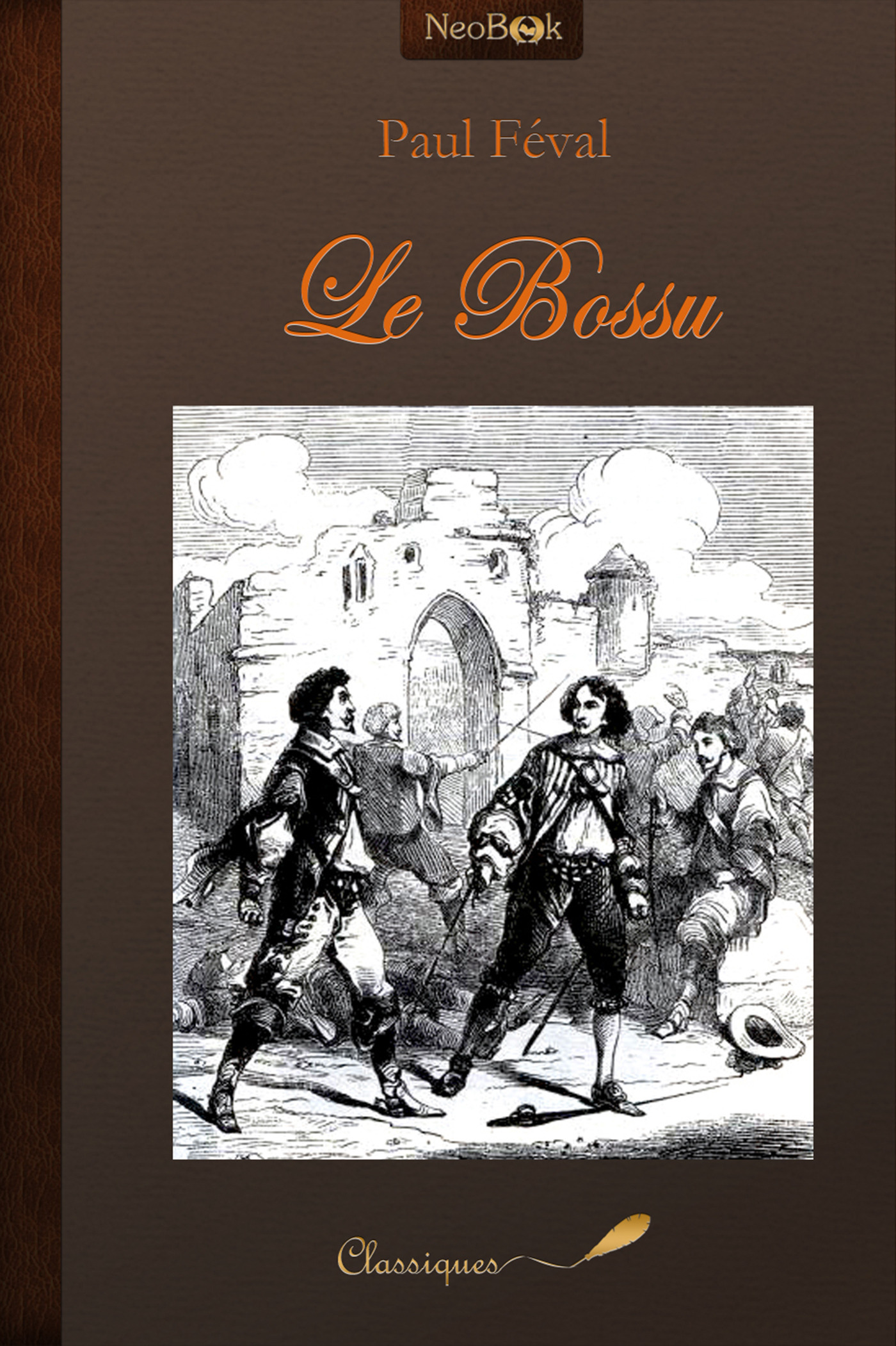 ebook cover of Le Bossu, by Paul Féval