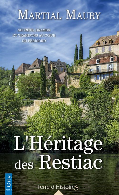 Couverture ebook de L'héritage des Restiac, de Martial Maury
