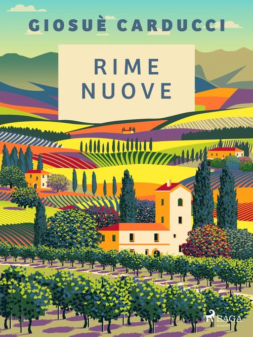 ebook cover of Rime nuove, by Giosue Carducci