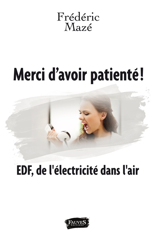 Couverture ebook de Merci d'avoir patienté !, de Frédéric Mazé