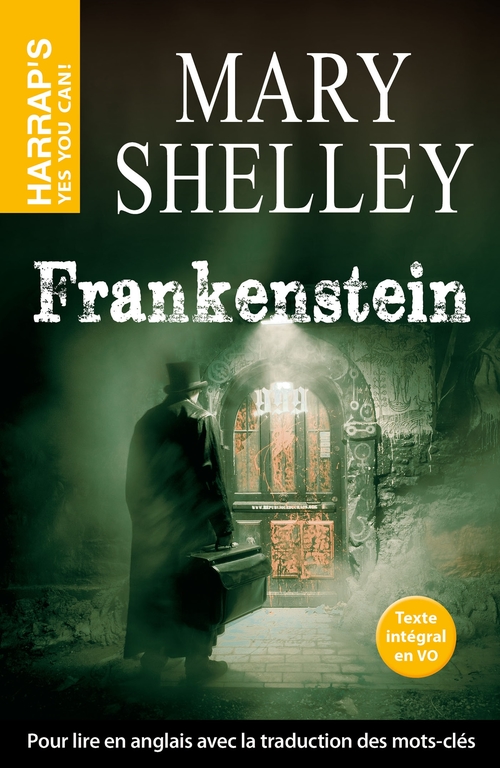 ebook cover of Harrap's Frankenstein, by Mary Schelley