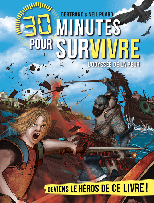 ebook cover of L'Odyssée de la peur, by Bertrand Puard