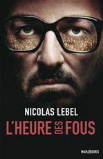 ebook cover of L'heure des fous, by Nicolas Lebel
