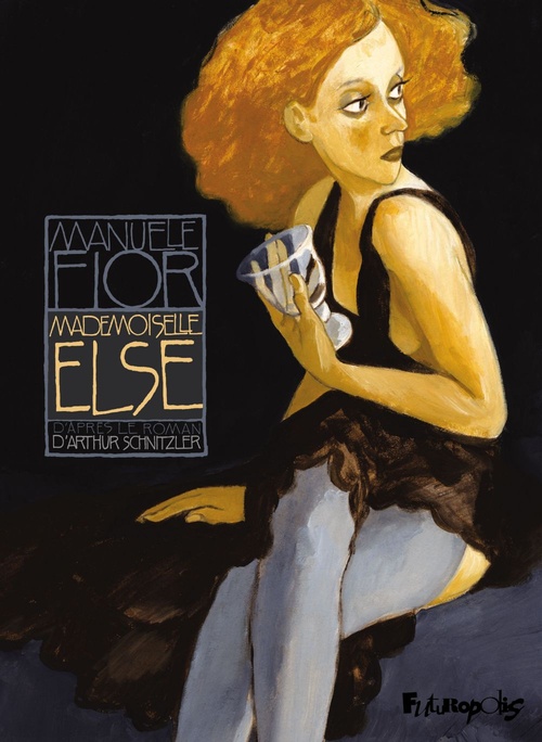 ebook cover of Mademoiselle Else, by Manuele Fior