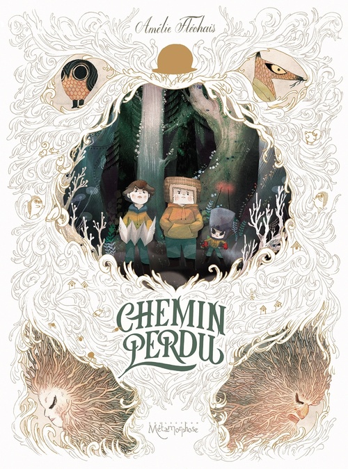 Couverture ebook de Chemin perdu, de Amelie Flechais