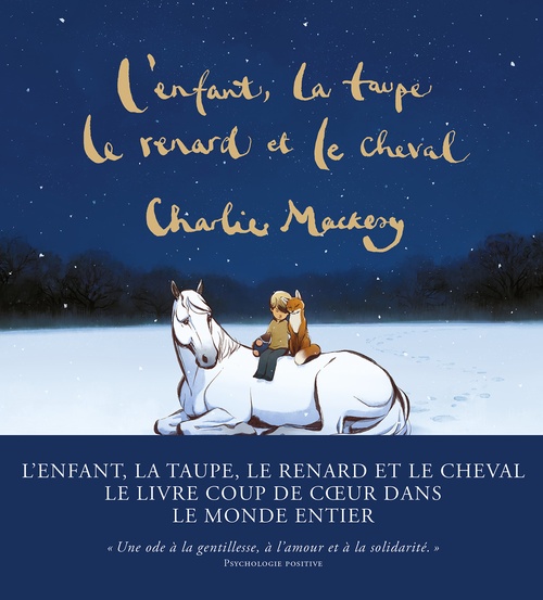 Couverture ebook de L'Enfant, la taupe, le renard et le cheval - Une histoire animée, de Charlie Mackesy