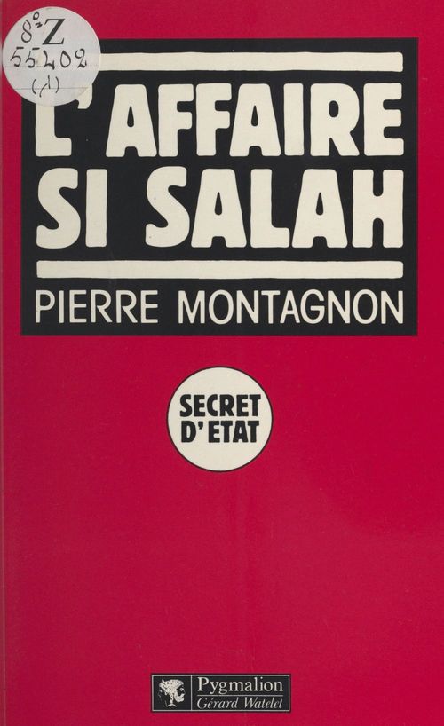 ebook cover of L'affaire Si Salah, by Pierre Montagnon