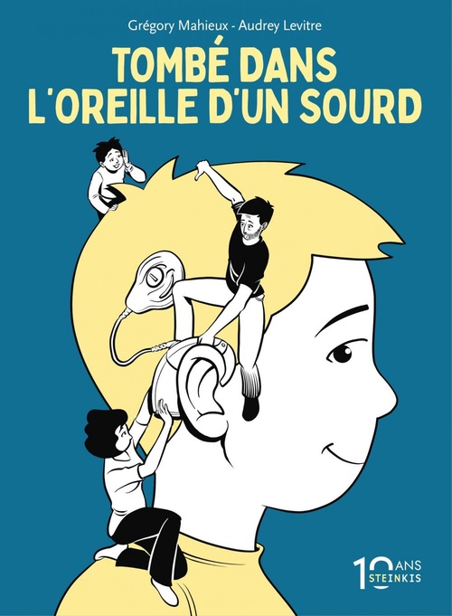 Couverture ebook de Tombé dans l'oreille d'un sourd, de Audrey Levitre, Grégory Mahieux
