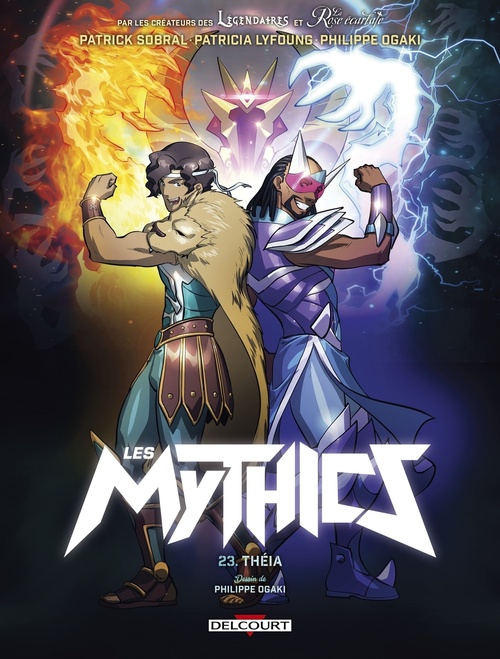 Couverture ebook de Les Mythics T23 - Théia, de Philippe Ogaki