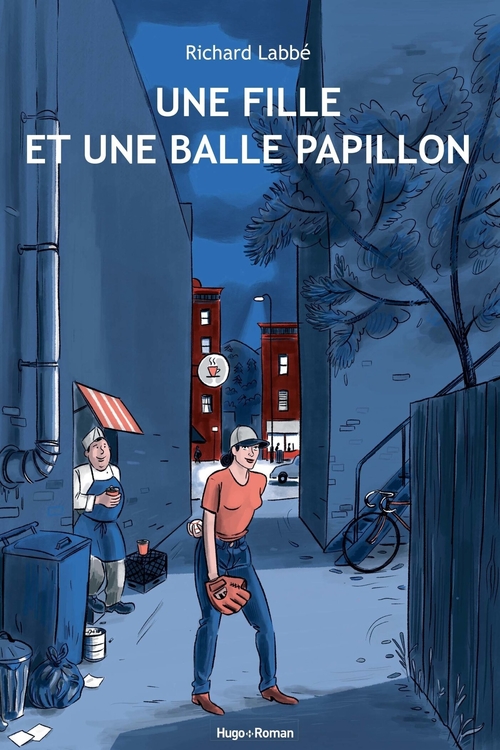 ebook cover of Une fille et une balle papillon, by Labbe Richard