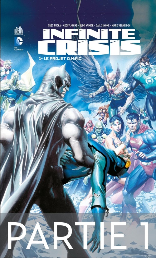 Couverture ebook de Infinite Crisis - Tome 1 - Le projet O.M.A.C. - 1ère partie, de Geoff Johns, Greg Rucka