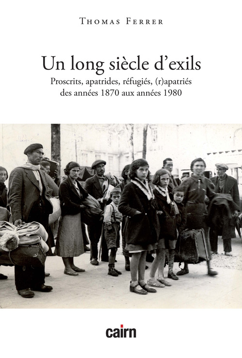 ebook cover of Un long siècle d'exils, by Thomas Ferrer
