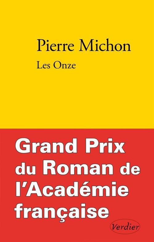 Couverture ebook de Les Onze, de Pierre Michon