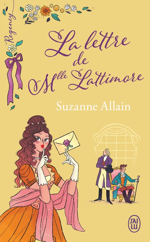 ebook cover of La lettre de Mlle Lattimore, by Suzanne Allain