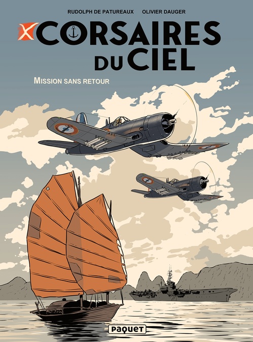 Couverture ebook de Corsaires du ciel T1, de Olivier Dauger