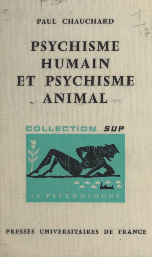 ebook cover of Psychisme humain et psychisme animal, by Paul Chauchard