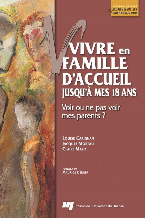 ebook cover of Vivre en famille d´accueil jusqu´à mes 18 ans, by Collectif