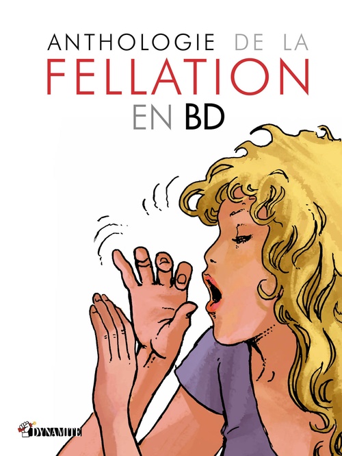 ebook cover of Anthologie de la fellation en bande dessinée, by Nicolas Cartelet