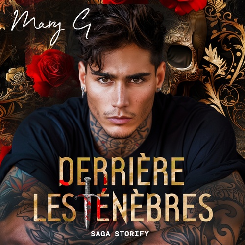 Couverture audiobook de Derrière les ténèbres, de Mary G