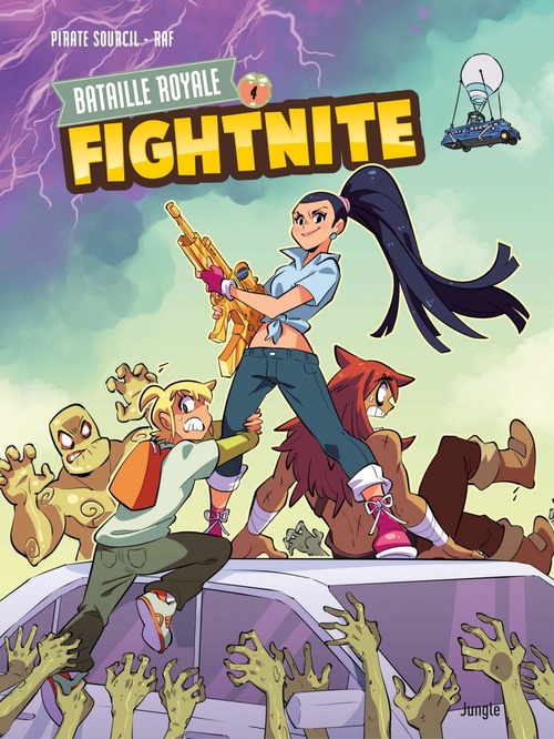 ebook cover of Fightnite - Tome 4, by Piratesourcil, Raf