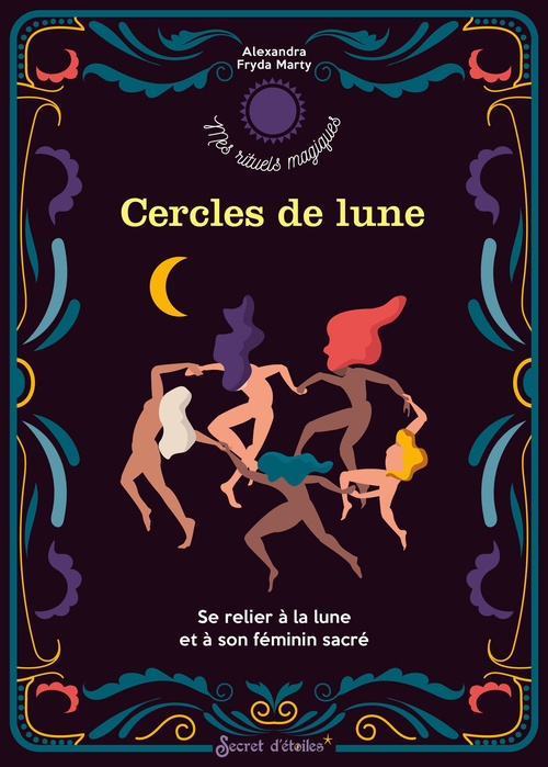 ebook cover of Cercles de lune, by Alexandra Fryda Marty