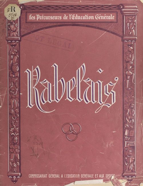 ebook cover of Rabelais, by Gauthier-Chaumet