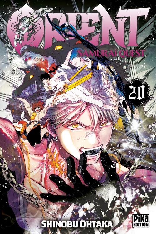 Couverture ebook de Orient - Samurai Quest T20, de Shinobu Ohtaka