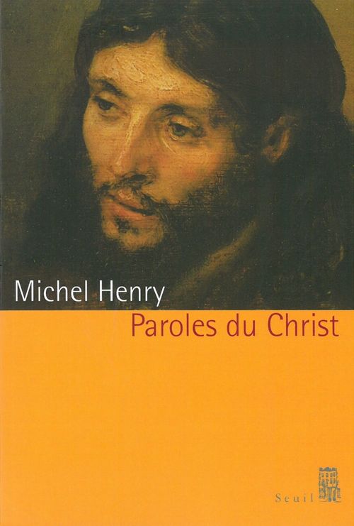 ebook cover of Paroles du Christ, by Michel Henry