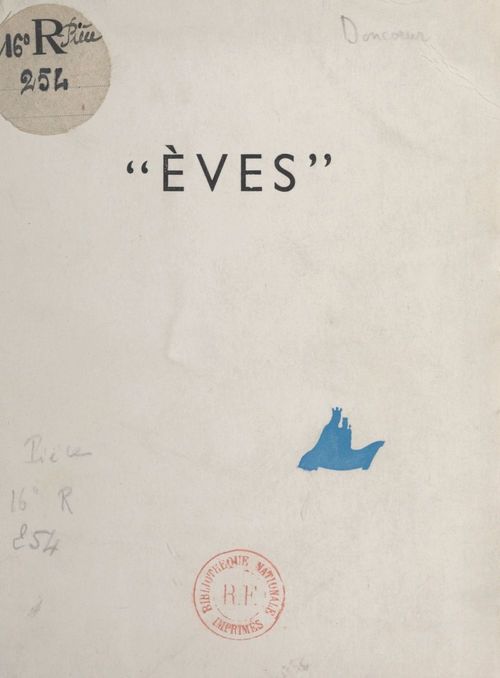 Couverture ebook de Èves, de Gabriel Ranson, Paul Doncoeur
