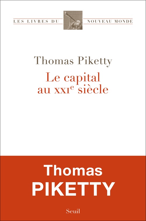ebook cover of Le Capital au XXIe siècle, by Thomas Piketty