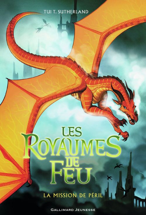 ebook cover of Les Royaumes de Feu (Tome 8) - La Mission de Péril, by Tui T. Sutherland