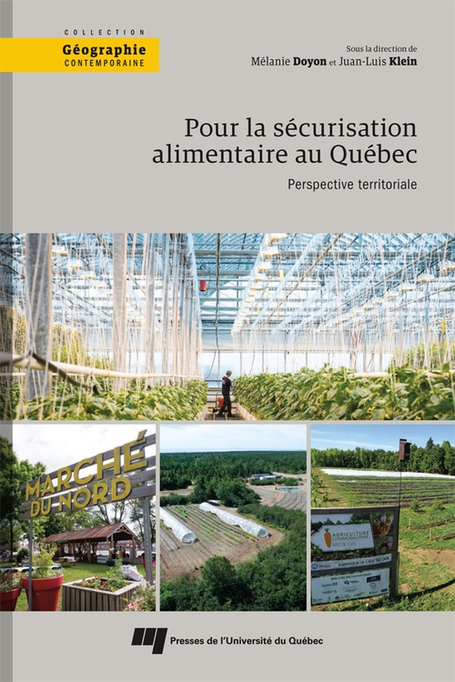 ebook cover of Pour la sécurisation alimentaire au Québec, by Collectif, Mélanie Doyon, Juan-luis Klein