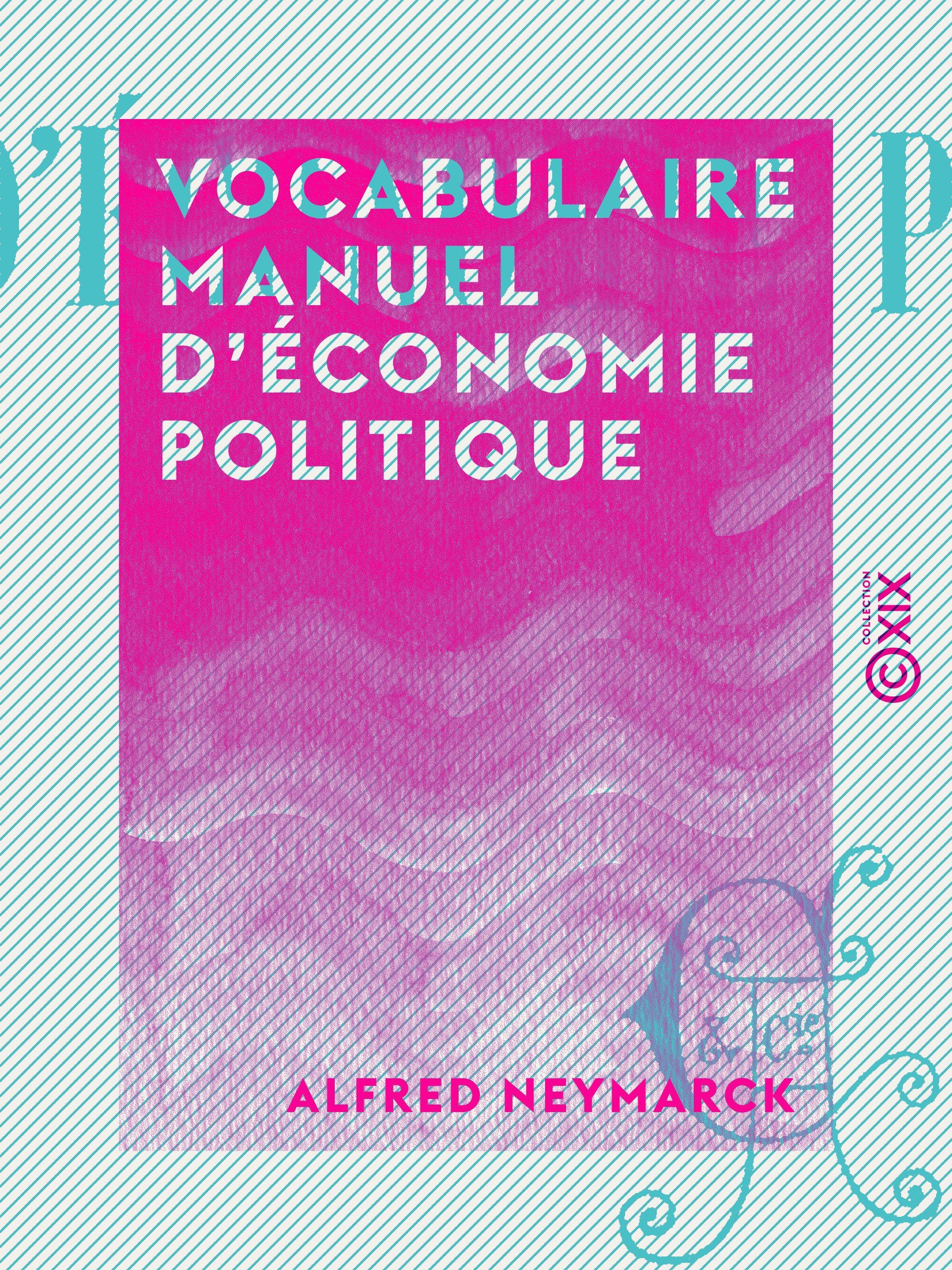 ebook cover of Vocabulaire manuel d'économie politique, by Alfred Neymarck