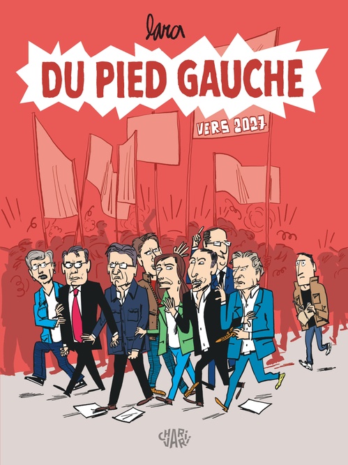Couverture ebook de Du pied gauche, de Lara