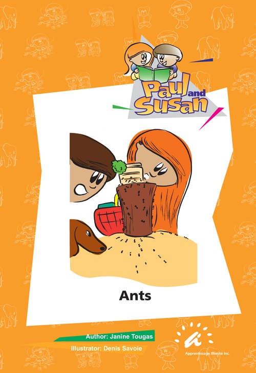 ebook cover of Ants, by Janine Tougas