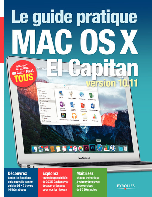Couverture ebook de Le guide pratique Mac OS X El Capitan, de Fabrice Neuman