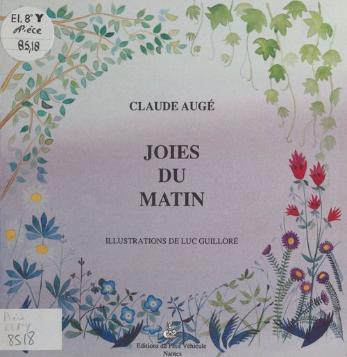Couverture ebook de Joies du matin, de Claude Auge