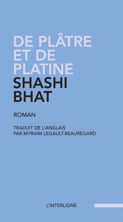 Couverture ebook de De plâtre et de platine, de Shashi Bhat