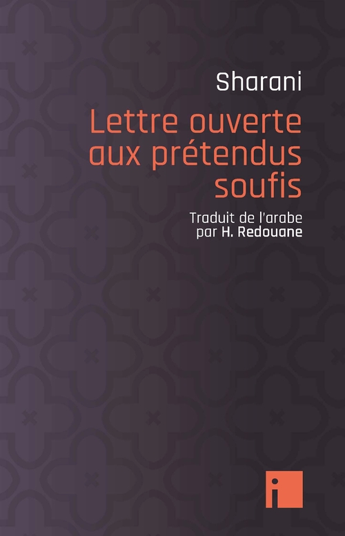ebook cover of Lettre ouverte aux prétendus soufis, by Sharani